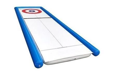 Надувной мобильный каток (поле) для керлинга