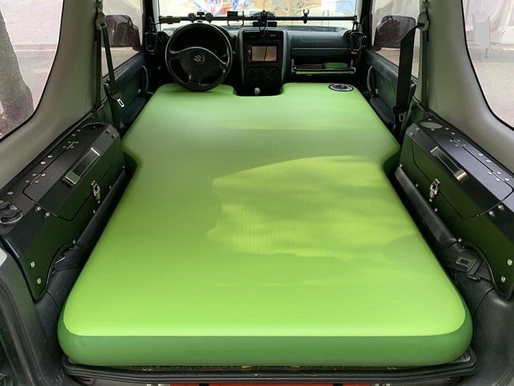 Надувной матрас в автомобиль в размер салона из ПВХ ТаймТриал