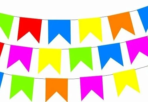 Флажок треугольный из ПВХ для маркировки трасс на соревнованиях (белый, черный, серый, желтый, оранжевый, красный, зеленый, синий, розовый, салатовый, фиолетовый)