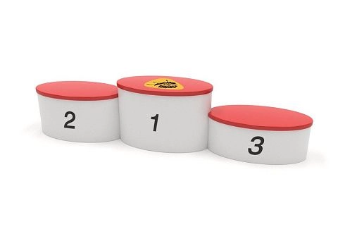 Круглый пьедестал почета для награждения