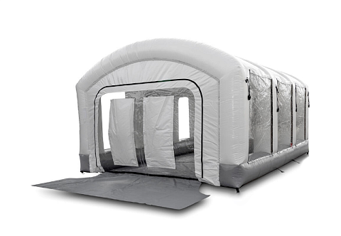 Надувная камера (палатка) ПВХ для покраски и ремонта автомобиля 5,5х4,6 м