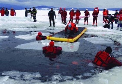 Надувной спасательный мост AirDeck Drop Stitch для МЧС, спасения Надувной спасательный мост AirDeck Drop Stitch для МЧС, спасения