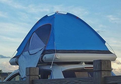 Надувная платформа под палатку на крышу автомобиля Надувная платформа под палатку на крышу автомобиля