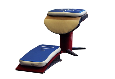 Комплект акробатических накладок 2 в 1 высокий - надувной тренировочный модуль