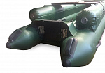 "КАТАБАЙД-1Ф" - надувная моторная байдарка с фальшбортом и транцем под мотор, с надувным дном из ПВХ из ПВХ ТаймТриал