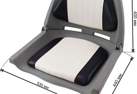 Кресло мягкое поворотное складное в лодку