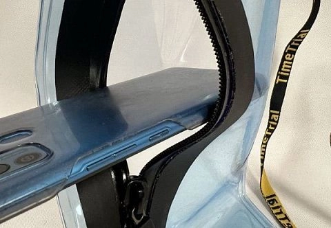 Герметичный чехол на молнии для телефона из ТПУ