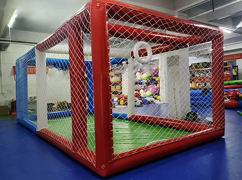 Надувное поле, арена для футбола на дронах Drone Soccer