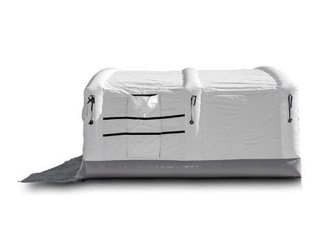 Надувная камера (палатка) ПВХ для покраски и ремонта автомобиля 5,2х4,9 м