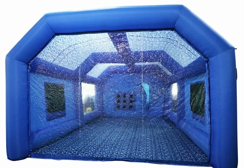 Надувная камера (палатка) ПВХ для покраски, ремонта автомобиля