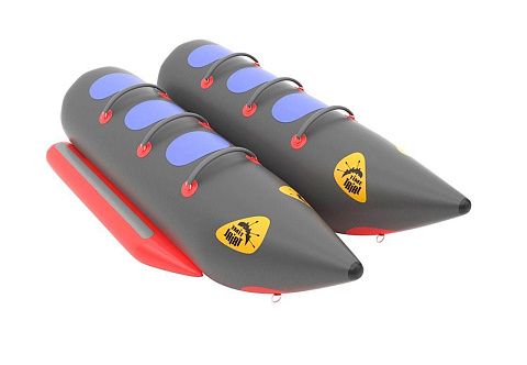 &quot;ДУБЛЬ-БАНАН&quot; - надувные зимние, водные сани для катания за снегоходом