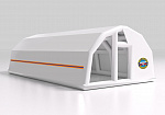 Фотография Надувная палатка МЧС — пневмокаркасный мобильный модуль из ПВХ ТаймТриал