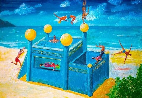 Универсальный безопасный тренажер для паркура