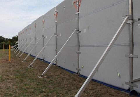 Надувные звукоизоляционные мобильные панели из AIRDECK