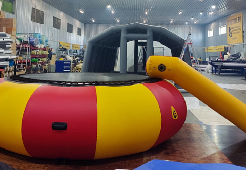 Надувной комплекс аквапарк «Царь Горы»