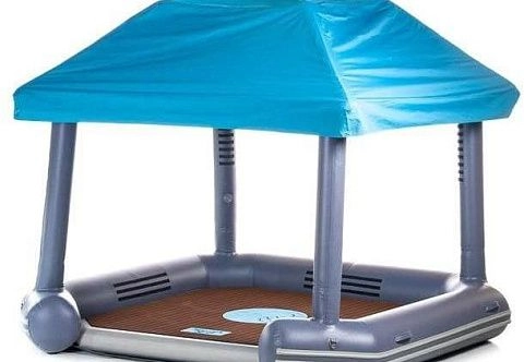 Надувная плавающая беседка-платформа 