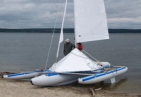 Комплект надувных баллонов для тримарана