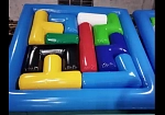Фотография "НАДУВНОЙ ТЕТРИС" - мобильный надувной аттракцион головоломка из ПВХ, игра для тимбилдинга из ткань ПВХ (PVC) ТаймТриал