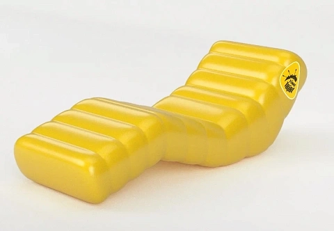 Надувной бескаркасный шезлонг из ПВХ