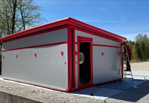 Надувной модуль, палатка, дом из AIRDECK