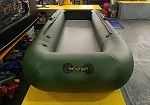 Фотография "КАРПФИШЕР 320 " - надувная рыболовная лодка ПВХ с надувным дном из AirDeck (воздушная палуба) НДВД для карпового карпфишинга (ловля карпа) из ткань ПВХ ТаймТриал