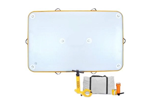 Надувной SUP плот-платформа из AirDeck для отдыха на воде