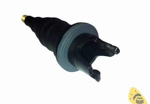 Переходник (адаптер) на автомобильный, велосипедный насос для накачивания надувных баллонов, лодок, SUP досок