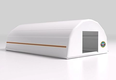 Надувная палатка МЧС — пневмокаркасный мобильный модуль