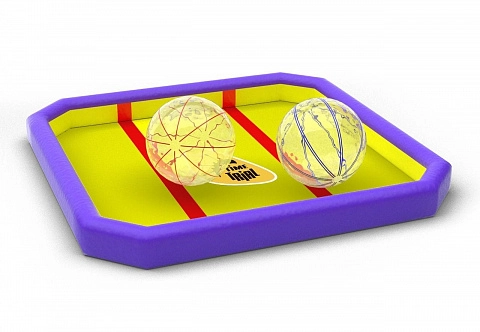 Надувной бассейн для зорба, аквазорба