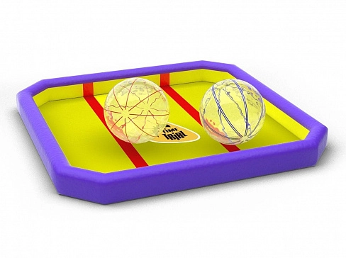 Надувной бассейн для зорба, аквазорба