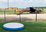 Фотография "САЛЬТАР" - надувной гимнастический круглый мат для акробатики, прыжков, сальто из AIRDECK (DWF) ТаймТриал