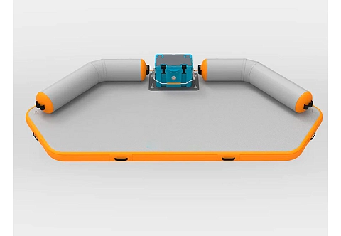 Надувная платформа для отдыха и купания 