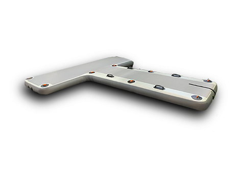 Причал надувной (понтон, пирс, пристань) Т-образный из AirDeck Drop Stitch