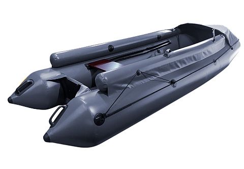 &quot;БАЙДБОТ-2Ф&quot; - надувной Катабайд ПВХ с 40-см баллонами с фальшбортами с надувным дном НДНД (моторная байдарка, мотокаяк, мотобайд)
