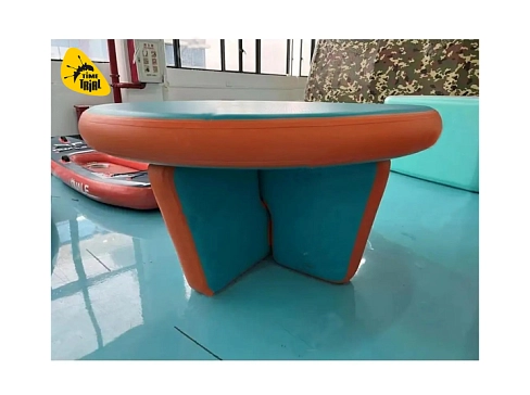 Надувной бескаркасный круглый стол Airdeck