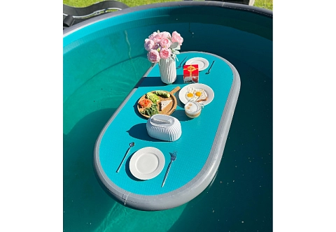Надувной плавучий столик, поднос для бассейна