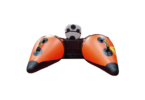 &quot;ФИШКА ЛАЙТ-1У-360 см&quot; - рыболовная транцевая моторно-гребная лодка из ТПУ с надувным дном НДНД