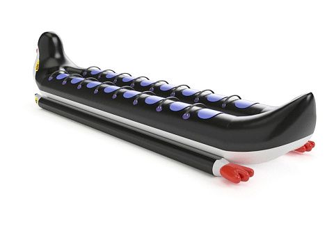 &quot;ПИНГВИН-ДАБЛ&quot; - надувной зимний, водный буксируемый аттракцион дубль-банан