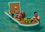Фотография Надувной лежак для плавающего лаунж-бара для отдыха на воде из AIRDECK (DWF) ТаймТриал