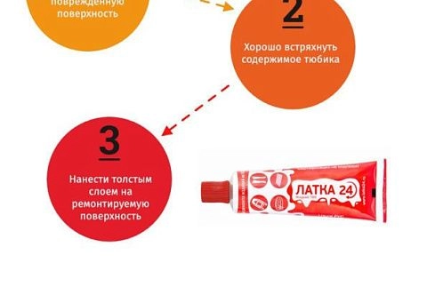 Высокоэффективное средство для ремонта изделий ПВХ «Жидкая латка»
