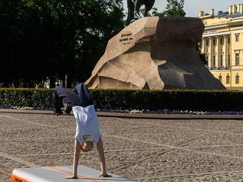 Спортивные изделия из ТПУ аирдека в центре Санкт-Петербурга