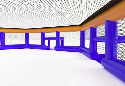 Надувная футбольная арена для игры в МатчБол