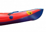 Фотография "ВЕГА-1" - быстроходная надувная байдарка с надувным дном (одноместная) для водных походов, сплавам по рекам, озеру, морю из ПВХ (PVC) ТаймТриал