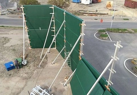 Надувные звукоизоляционные мобильные панели из AIRDECK