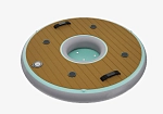 Фотография Надувной плавучий столик, поднос для бассейна из ткань AIRDECK ПВХ (DROP STITCH PVC) ткань AIRDECK ТПУ (DROP STITCH TPU) ТаймТриал