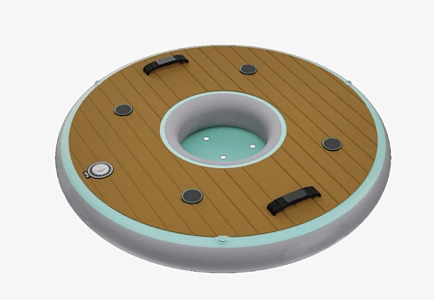 Надувной плавучий столик, поднос для бассейна