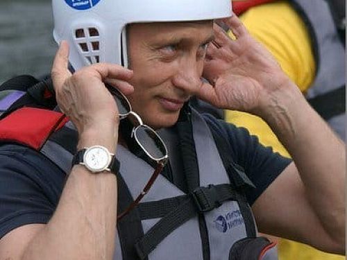 Президент России Путин В.В. на рафте TimeTrial