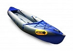 Фотография "ВЕГА-2" - быстроходная надувная байдарка с надувным дном (двухместная) для водных походов, сплавам по рекам, озеру, морю из ПВХ ТаймТриал