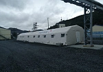 Фотография Пневмокаркасная палатка ПКП ТТ- 180 из ПВХ (PVC) ТаймТриал