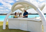 Фотография Надувной мобильный бар для мероприятий, вечеринок (зона для отдыха и развлечений) из AIRDECK (DWF, DROP STITCH) ТаймТриал